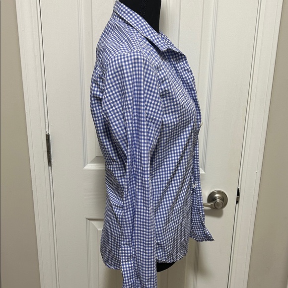 Frank & Eileen fitted button down Women’s shirt | Blue White | S - Picture 10 of 10